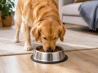 Stainless Steel Pet Bowl – Non-Slip Feeding Dish for Pets