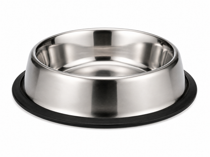 Stainless Steel Pet Bowl – Non-Slip Feeding Dish for Pets